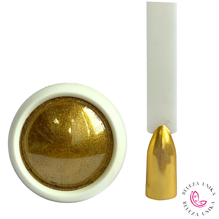 Pó Cromado Dourado - Helen Color