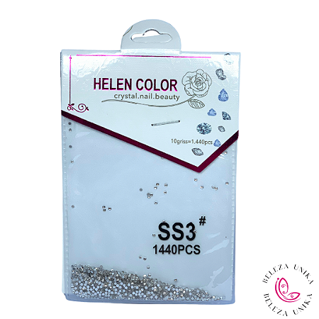Strass SS3 Prata - Helen Color