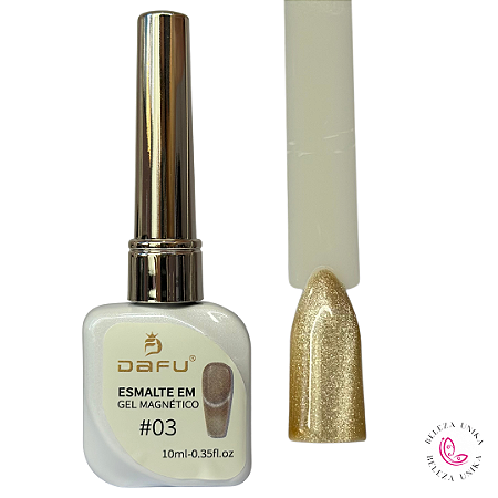 Esmalte em Gel Magnético ESMG Cor 03 10ml - Dafu