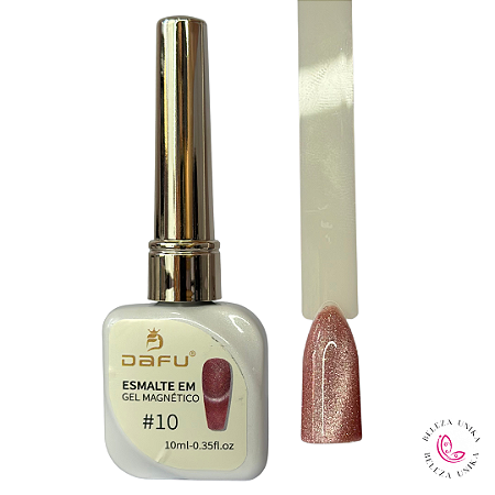 Esmalte em Gel Magnético ESMG Cor 10 10ml - Dafu