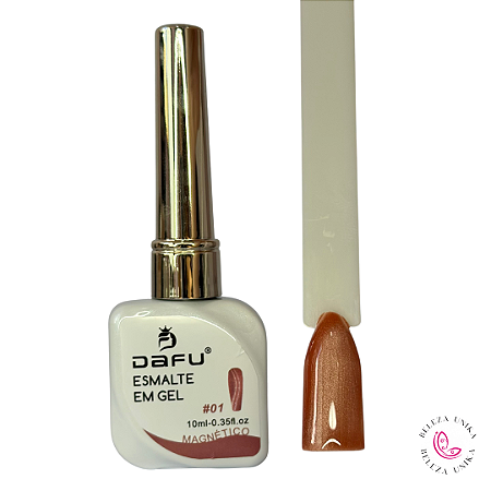 Esmalte em Gel Magnético ESMG-7 Cor 01 10ml - Dafu