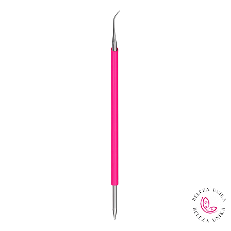 Empurrador de Cutícula Duplo (Espátula para Cutícula com Ponta Lança)