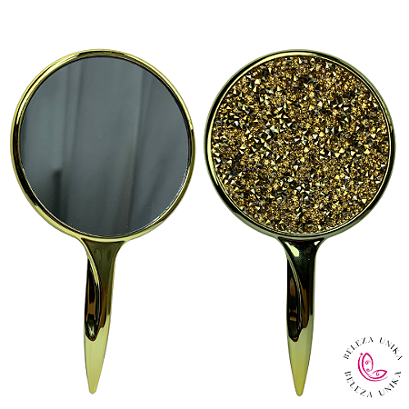 Espelho de Bolsa Dourado