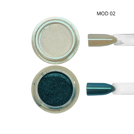 Pó Cromado Modelo 02 - Mey