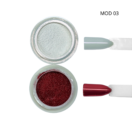 Pó Cromado Modelo 03 - Mey