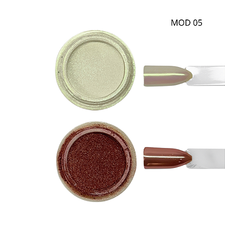 Pó Cromado Modelo 05 - Mey