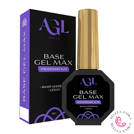Base Gel Max 9g Alta Viscosidade ( SEM TPO ) -  AGL NAILS
