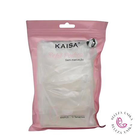 Tips Bailarina Transparente 500pcs | 10 Tamanhos - Kaisa