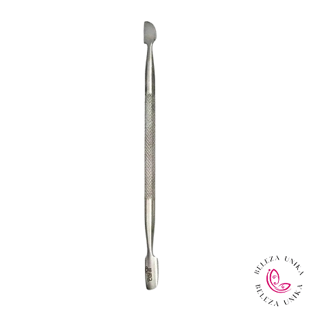 Espátula Inox Dupla para Cutícula - Santa Clara