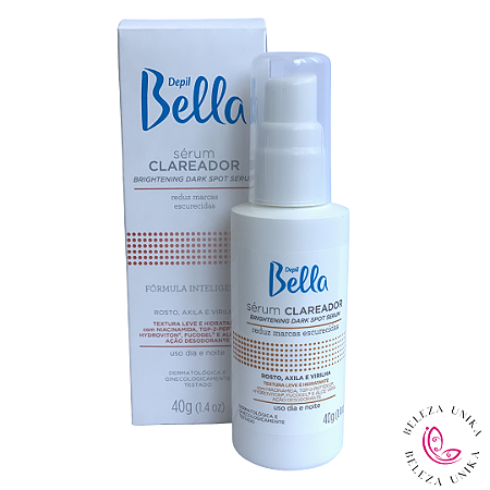 Sérum Clareador Rosto Axila e Virilha Depil Bella 40g