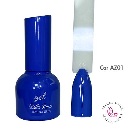 Esmalte em Gel Bella Rosa AZ01
