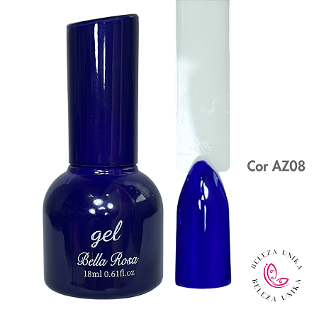 Esmalte em Gel Bella Rosa  AZ08