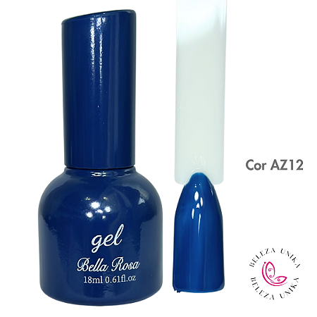 Esmalte em Gel Bella Rosa  AZ012