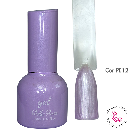 Esmalte em Gel Bella Rosa  PE 12