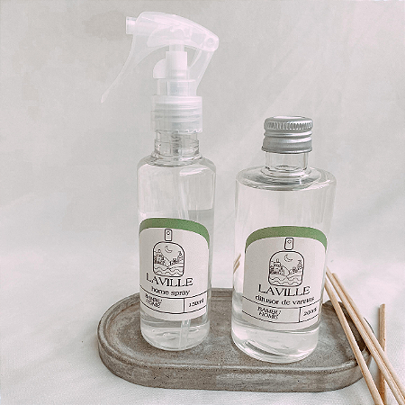 KIT DIFUSOR E HOME SPRAY - BAMBU