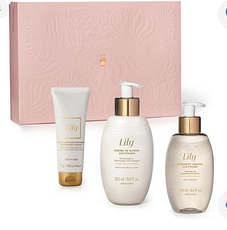 Kit presente dia das mães Lily cuidados