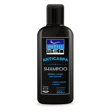 Shampoo Anti Caspa Nupill Men 200ml