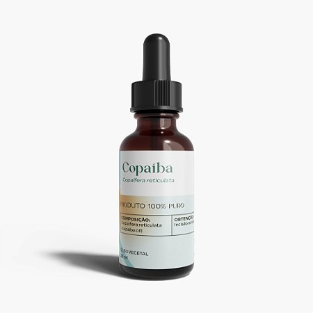 Óleo-Resina de Copaíba 20ml – Anti-inflamatório Natural e Cicatrizante