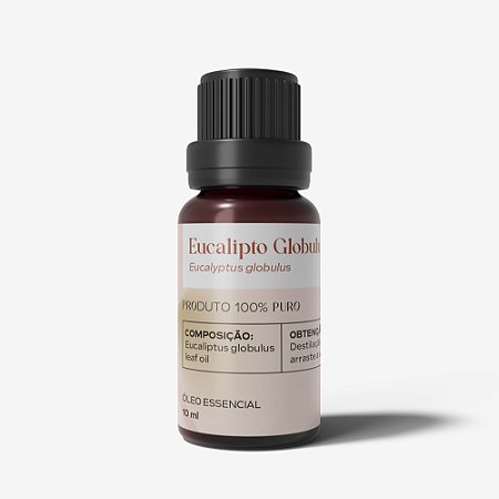 Óleo Essencial de Eucalipto Globulus 10ml – Respiração Livre e Purificação Natural