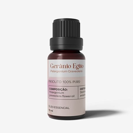 Óleo Essencial de Gerânio Egito 5ml – Equilíbrio Hormonal e Bem-estar Feminino