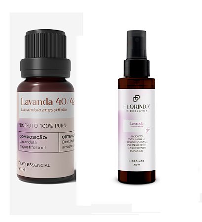 Kit Lavanda (Hidrolato + Óleo essencial)