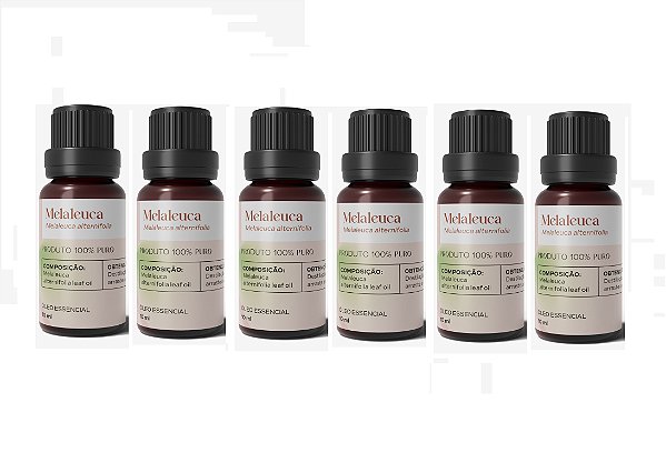 kit 6x Melaleuca (Melaleuca alternifolia) - 10 ml