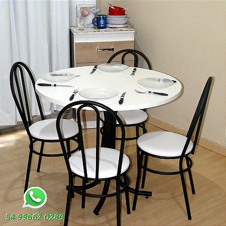 Transforme sua cozinha com a nossa mesa redonda versátil!