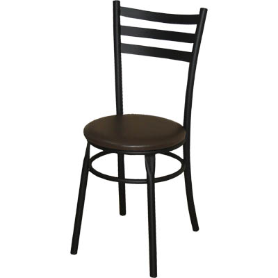 Cadeira DO 424 para cozinha pintura preta