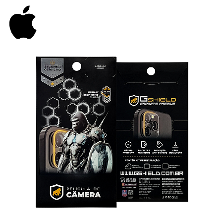 Película de vidro para Lente de Câmera - APPLE - Gshield