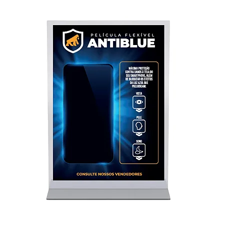 Display de Mesa / Folhetos de Divulgação - 10x15 cm - Gshield