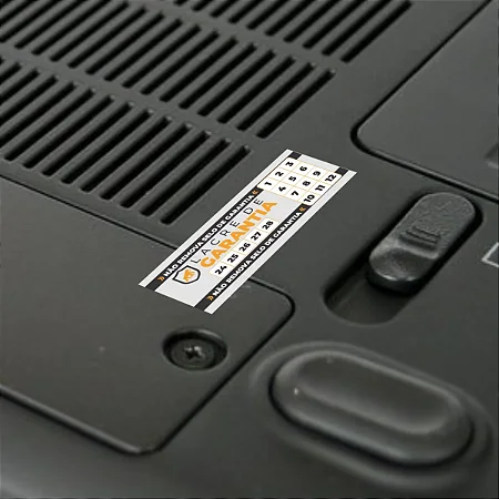 Cartela de adesivos de garantia 85un - Casca de Ovo - Gshield