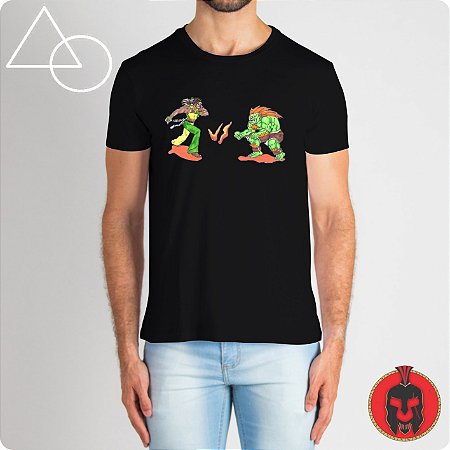 camiseta Blanka versus