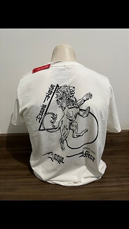 Camiseta off white leão