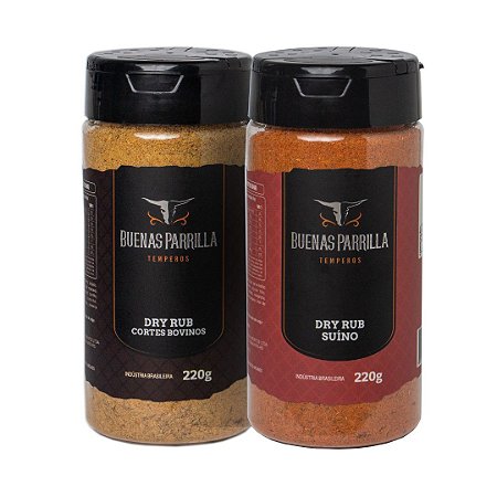 KIT 2 Dry rub 220g pote