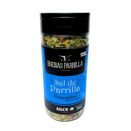 Sal de Parrilla para Pescados 250g pote - Linha Alecrim na Brasa