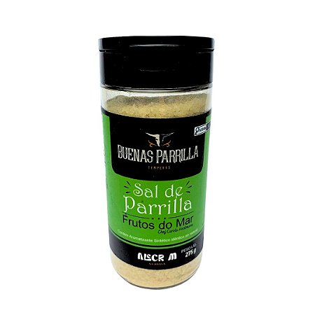 Sal de Parrilla para Frutos do Mar 275g pote - Linha Alecrim na Brasa