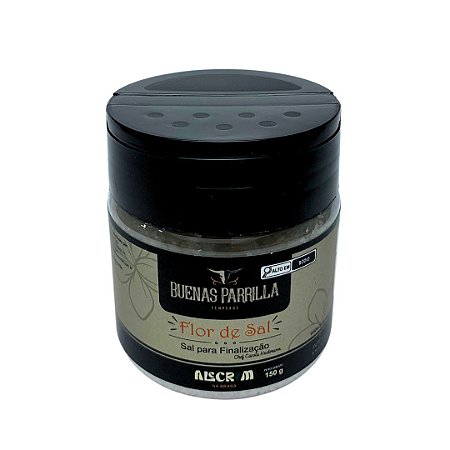 Flor de sal 150g pote - Linha Alecrim na Brasa