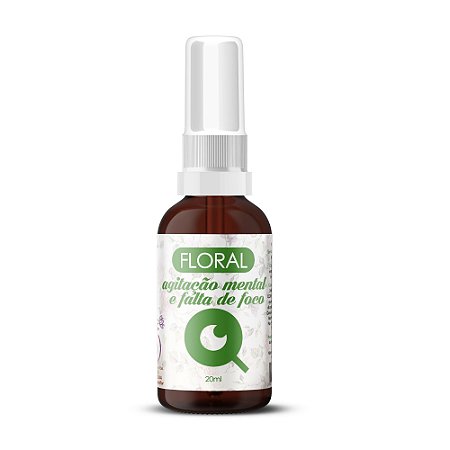 FLORAL AGITAÇÃO MENTAL E FALTA DE FOCO 20ML