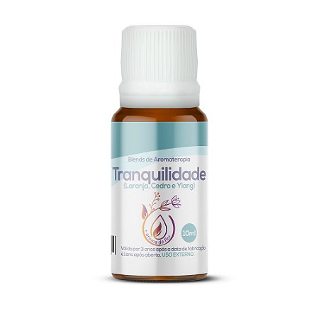 BLEND AROMATERAPIA TRANQUILIDADE