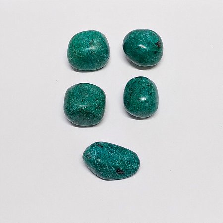 CRISOCOLA ROLADA - 30GR -  LEMURIANO TEAL