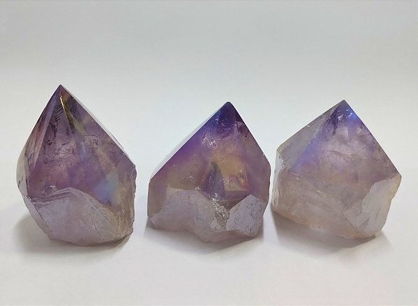PONTA QUARTZO ANJO AURA - CRISTAL LEMURIANO