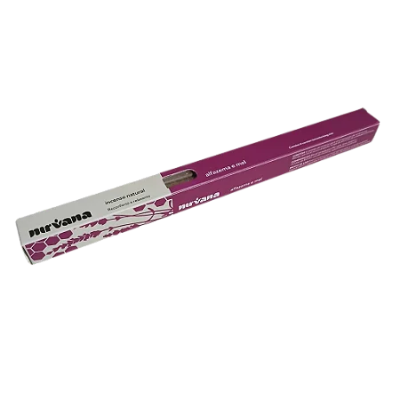 INCENSO NIRVANA 4 VARETAS - ALFAZEMA E MEL