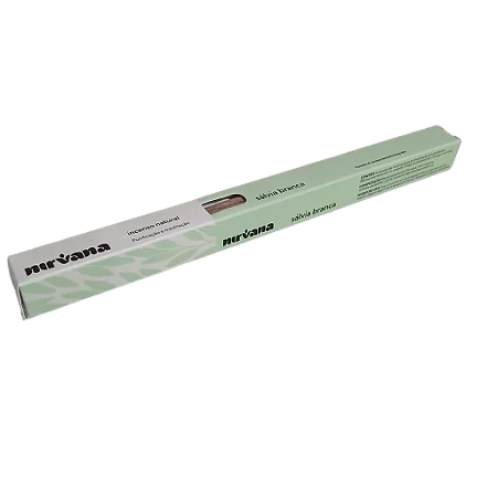 INCENSO NIRVANA 4 VARETAS - SALVIA BRANCA