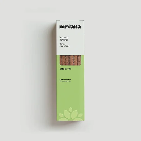 INCENSO NIRVANA 9 VARETAS - SETE ERVAS