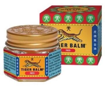 BÁLSAMO TIGRE - TIGER BALM - VERMELHO 19G