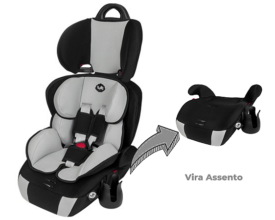 Cadeira Cadeirinha Assento Carro Infantil 9 a 36kg Versatti Tutti Baby GELO  - Uppistore