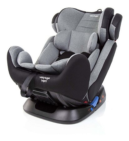 Cadeira Cadeirinha Bebê Para Carro Legacy 0-36kg Voyage Cinza Mescla