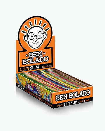 Caixa de Seda Bem Bolado Pop 1/4 Slim