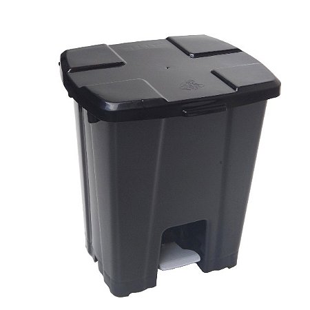 Cesto Quadrado com Pedal 30L