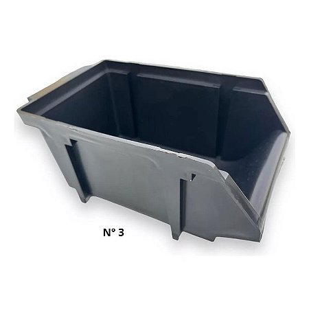 Caixa Organizadora Bin N°3  - PRETO